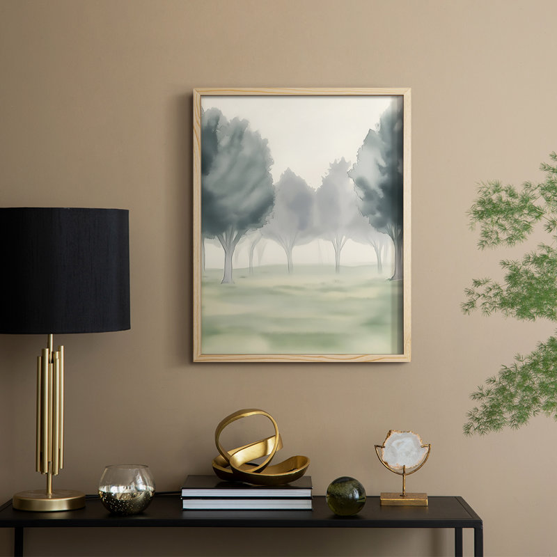 LANDSCAPES Series LXVII Framed Print - Solid Wood