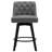 Swivel Upholstered 26'' Counter Stool Wood Leg-93801832-93801833-124606443
