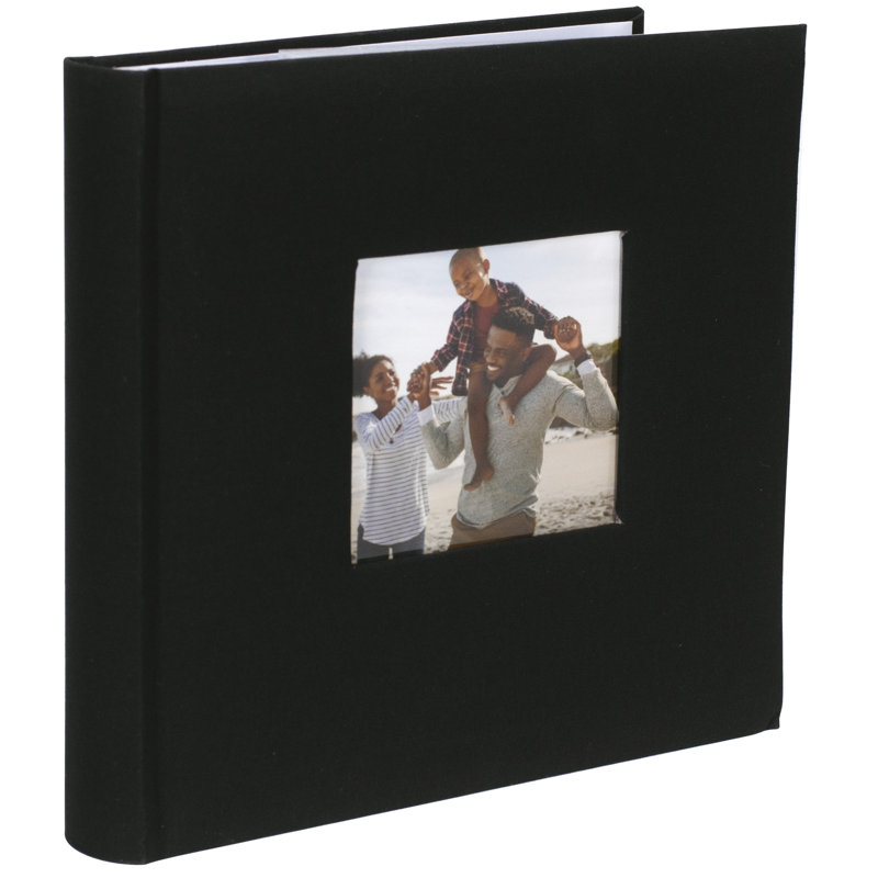Ensemble d'albums en tissu noir 2 pièces
