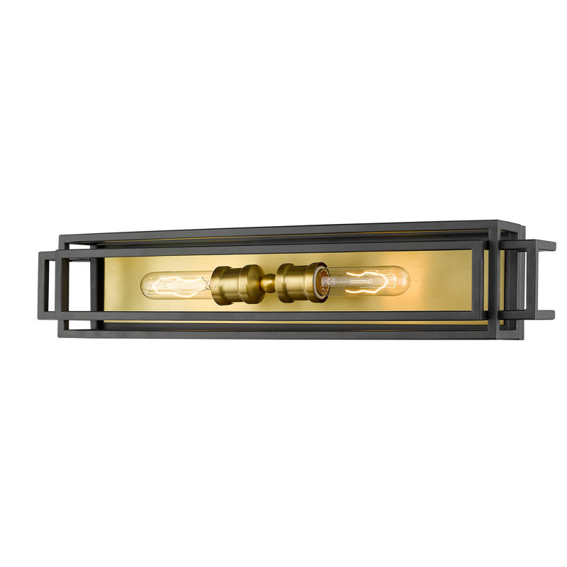 Bardin 2 - Light Dimmable Vanity Light, Bronze/Olde Brass