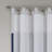 Polyoni Pintuck Window Curtain Panel (Single Piece)