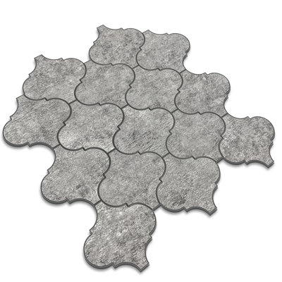 3.6 in. W x 3.5 in. L Fireplace Surround Peel and Stick Mosaic Tile