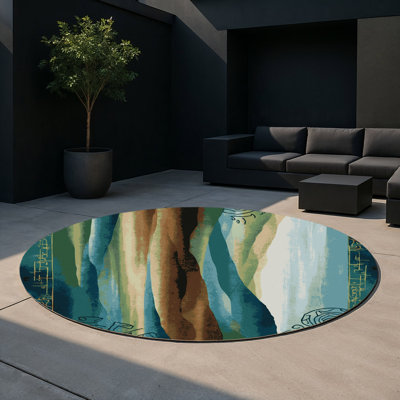 Tapis intérieur et extérieur Starry Ascent