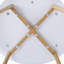 44.5cm H Upholstered Metal Side Chair