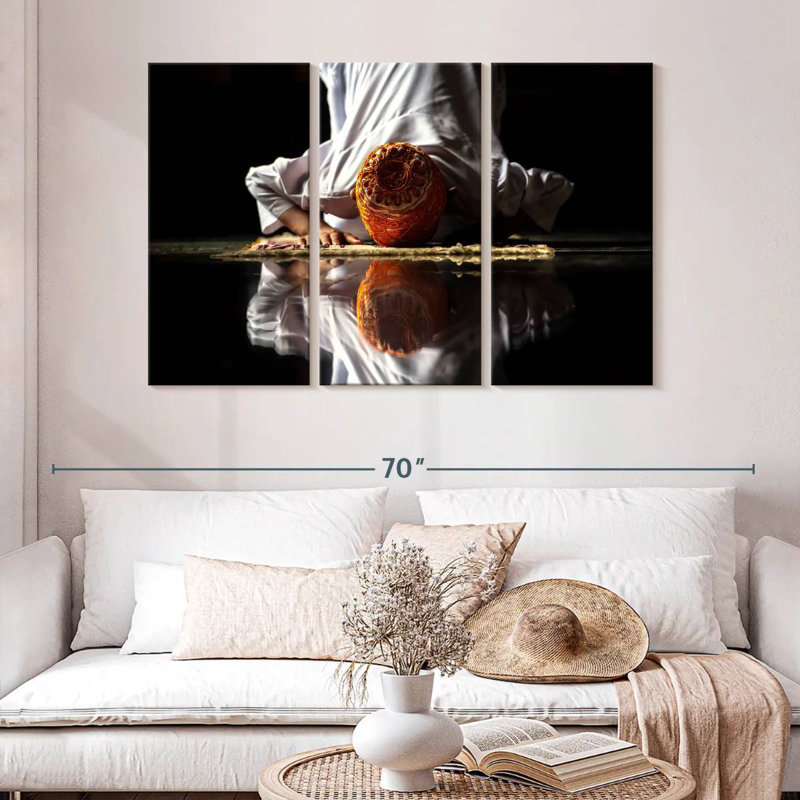 Prayer Haj Rite, 32" H x 50" W