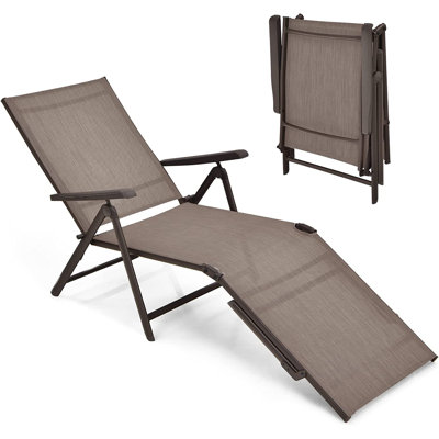 Ivans 192cm Long Reclining Single Lounger