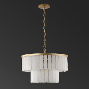 4 - Light Unique / Statement Tiered Chandelier