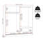 Cascio 2 Door Sliding Wardrobe-76067293