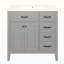 Meuble-lavabo polyvalent avec attrait élégant et rangement pratique