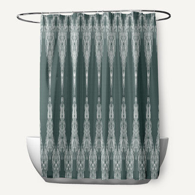 Avalon Geometric Shower Curtain