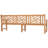 Solid Wood Teak Outdoor Bench