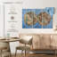 «Ocean Hemispheres», reproduction d'art sur toile-92761009