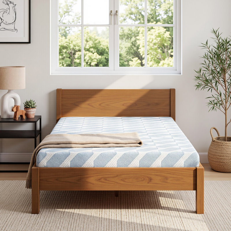 Medium Firm Cooling Gel Memory Foam Mattress, Twin, 5"