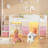 Kids Low Loft Bed with 9 Storage Drawers and 3 Tiers Bookshelf Reading Nook LED Under-bed Play House-392318475