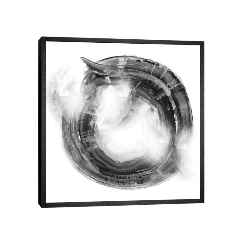 Ring by Nan - Painting on Canvas, Black Framed, 93.98 cm H x 93.98 cm W