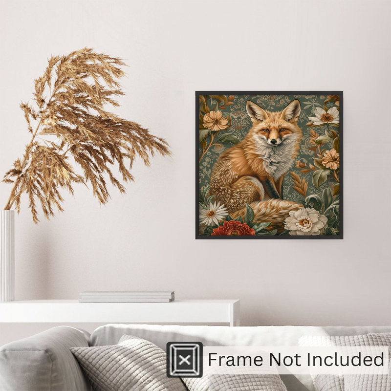 Animaux, animaux, William Morris, H 28 po x l 28 po