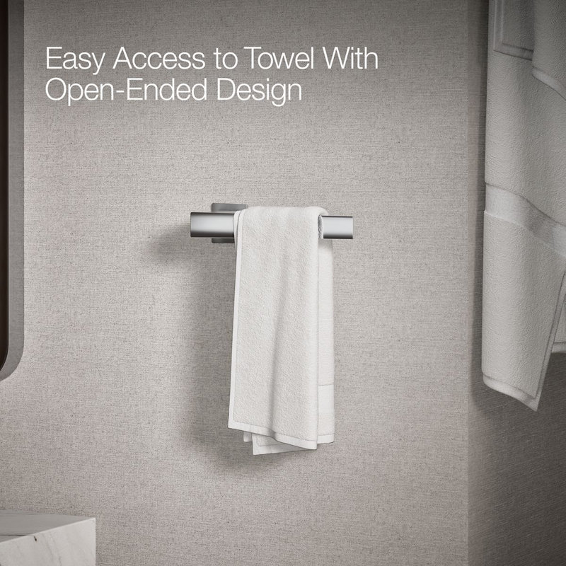 Towel Arm, Polished Chrome