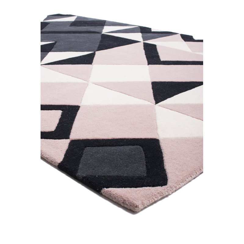 Mclea Geometric Hand Woven Area Rug, Rectangle 200 x 290cm