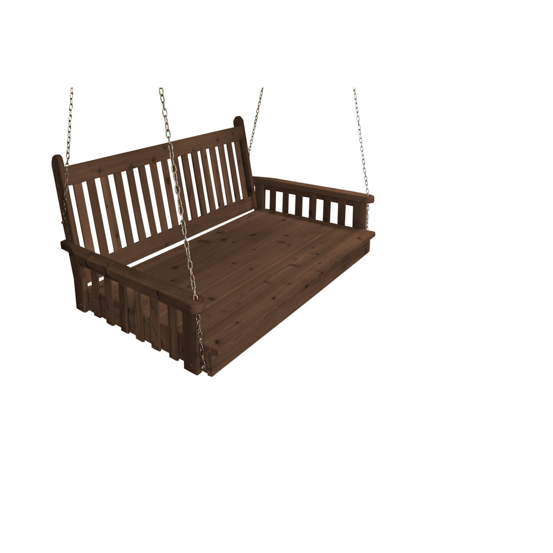 Traditional Porch Swing Bed Red Barrel Studio® Frame 