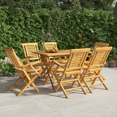 Stalcup Solid Wood Patio Folding Chair Folding Chair Set