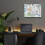 Art mural en verre épique «Banksias in Bloom» par Meredith Howse, 16 po x 12 po