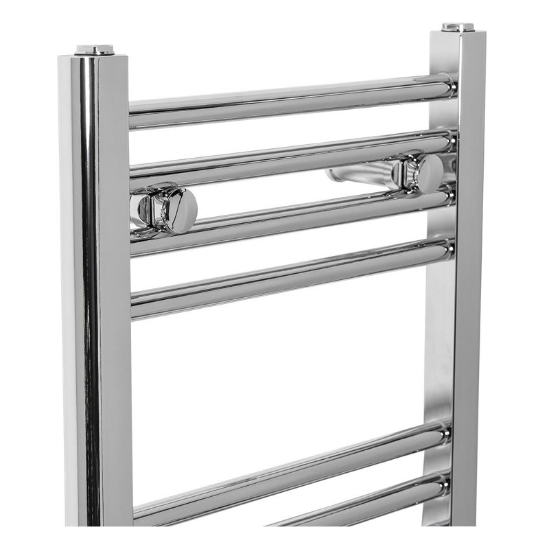 Grimmer Straight Towel Rail Heated Towel Rails, Chrome