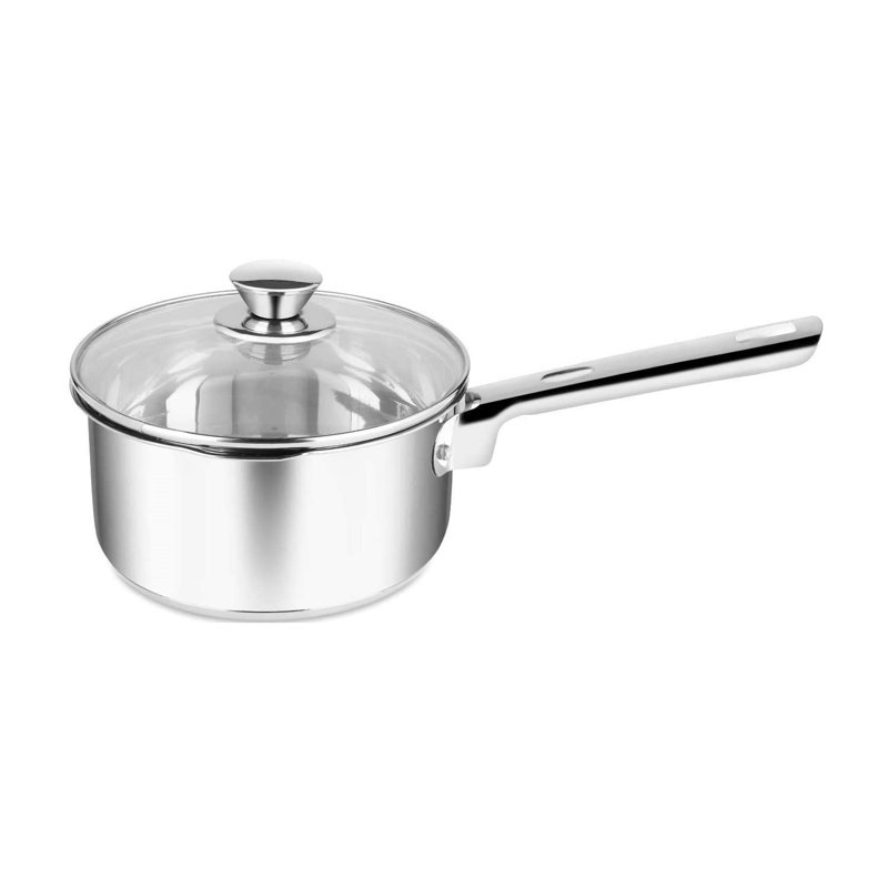 Stainless Steel Saucepan, 1.5 L