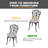 Outdoor 1.4'' Dining Chair Seat Cushion-449285310