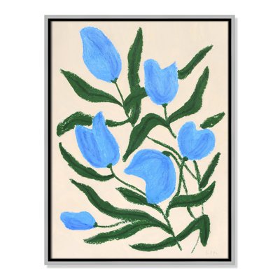 Colette "Blue Tulips" Print by Camilla Bergqvist