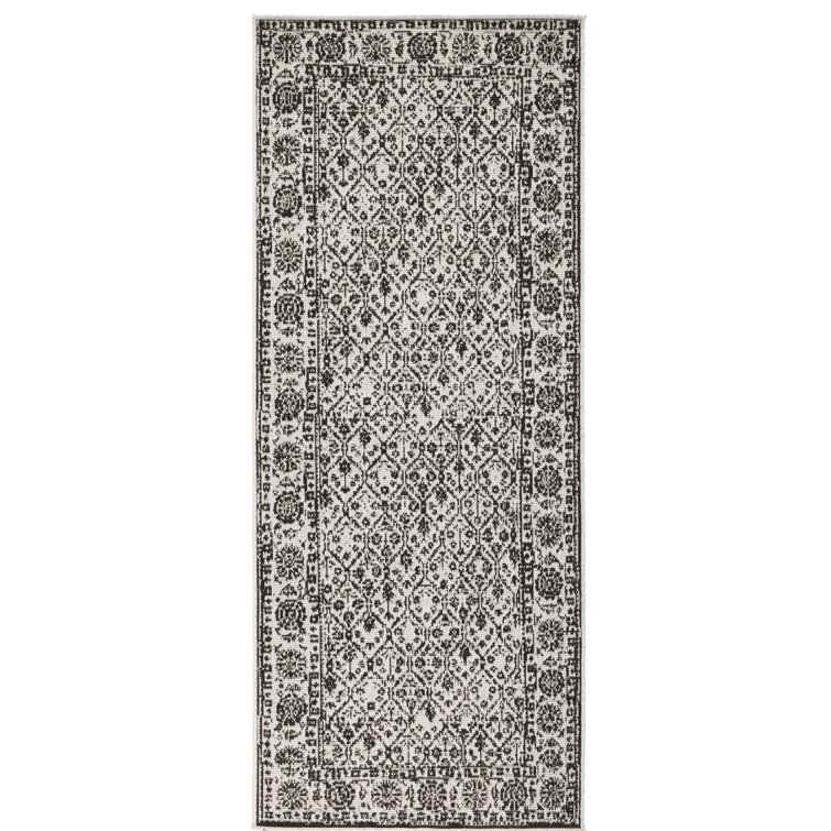 Curacao Flatweave Black Rug