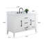 Meuble-lavabo simple 48 po avec plateau en marbre-122239078-122239079