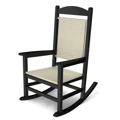 POLYWOOD Presidential Woven Rocking Chair by POLYWOOD