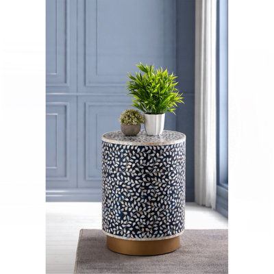 Table de bout grise
