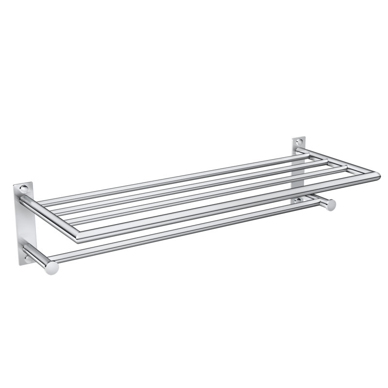 Porte-serviettes mural Arlys, Chrome