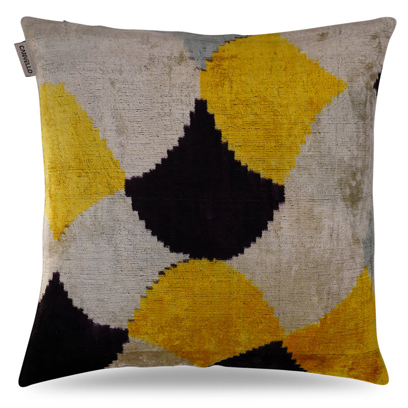 Geometric Throw Pillow, 20" H x 20" W, Geometric
