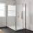 OVE Decors 60" x 36" Rectangle Shower Base Pan, White Acrylic, Hidden Side Drain, Reversible Design