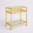 Genevieve Glass Top End Table-36520650
