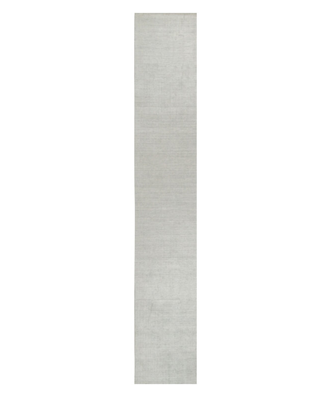One-of-a-Kind 3x18 Hand Knotted Area Rug
