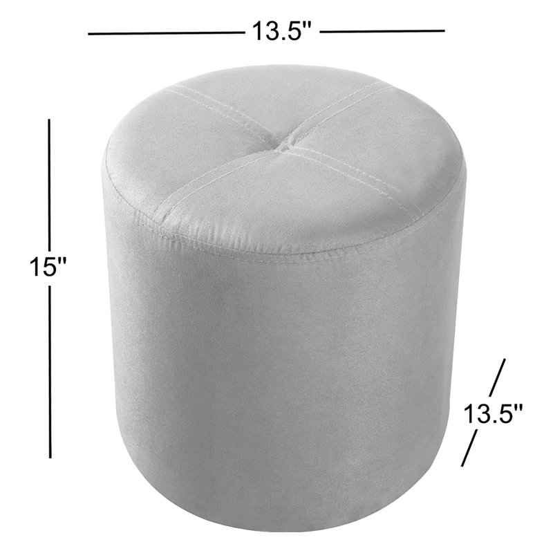 Tabouret Albia, gris