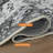 Non-Slip Floral Machine Washable Vintage Area Rug in Grey/Cream-1620882971