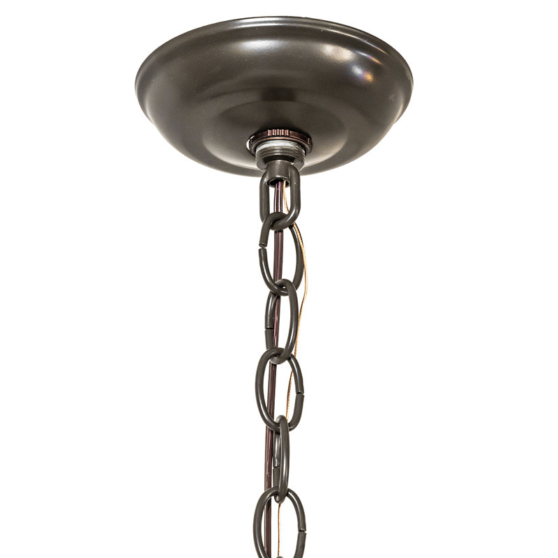 24" Wide Glendale Mission Inverted Pendant