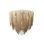 Large Leather Fringe Flushmount Chandelier