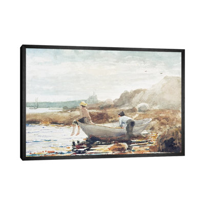 Boys On The Beach by Winslow Homer - Painting on Canvas