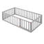 Structure de lit de jour simple en bois de pin massif avec clôture de sécurité pour une utilisation polyvalente et un assemblage facile-1270297580-1270297577