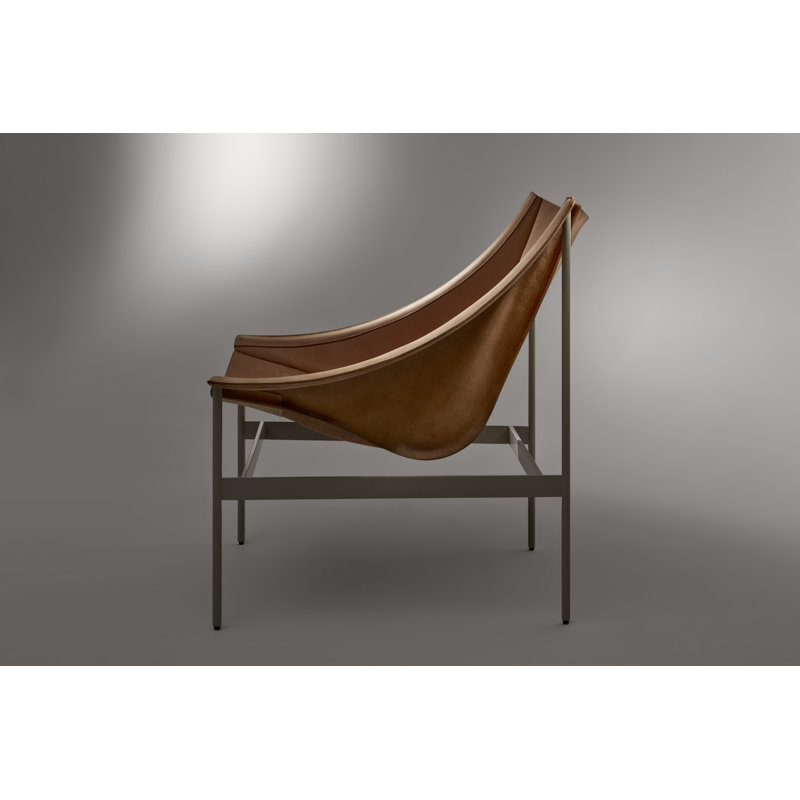Heyday Lounge Chair, Sand Full Grain Leather