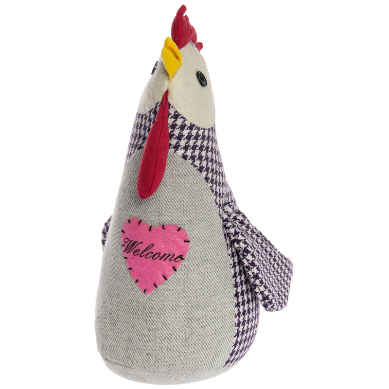 Chicken Sam Fabric Door Wedge