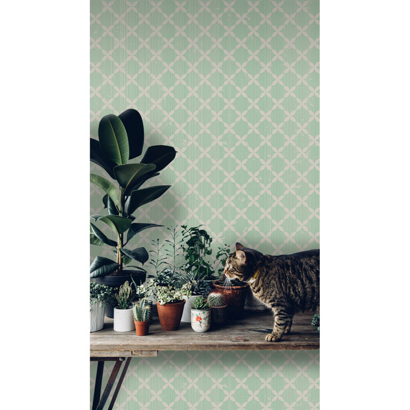 Latischa 2.5m x 1.04m Matte Mural, 208 x 146cm