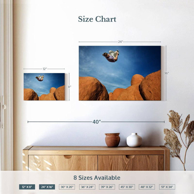 Sireci Desert Parkour, 16" H x 24" W