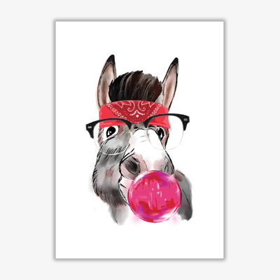 Gangster Donkey - Rectangle Print
