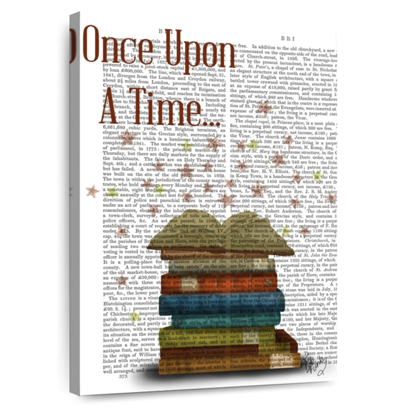 Kerner Once Upon A Time Books, 48" H x 32" W